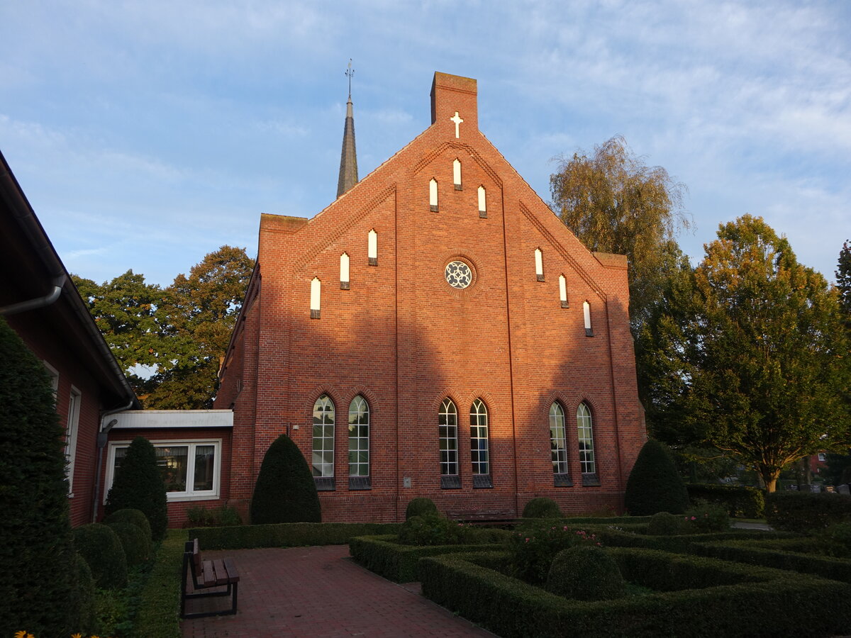 Ditzumerverlaat, evangelische Kirche, erbaut 1896 (10.10.2021)