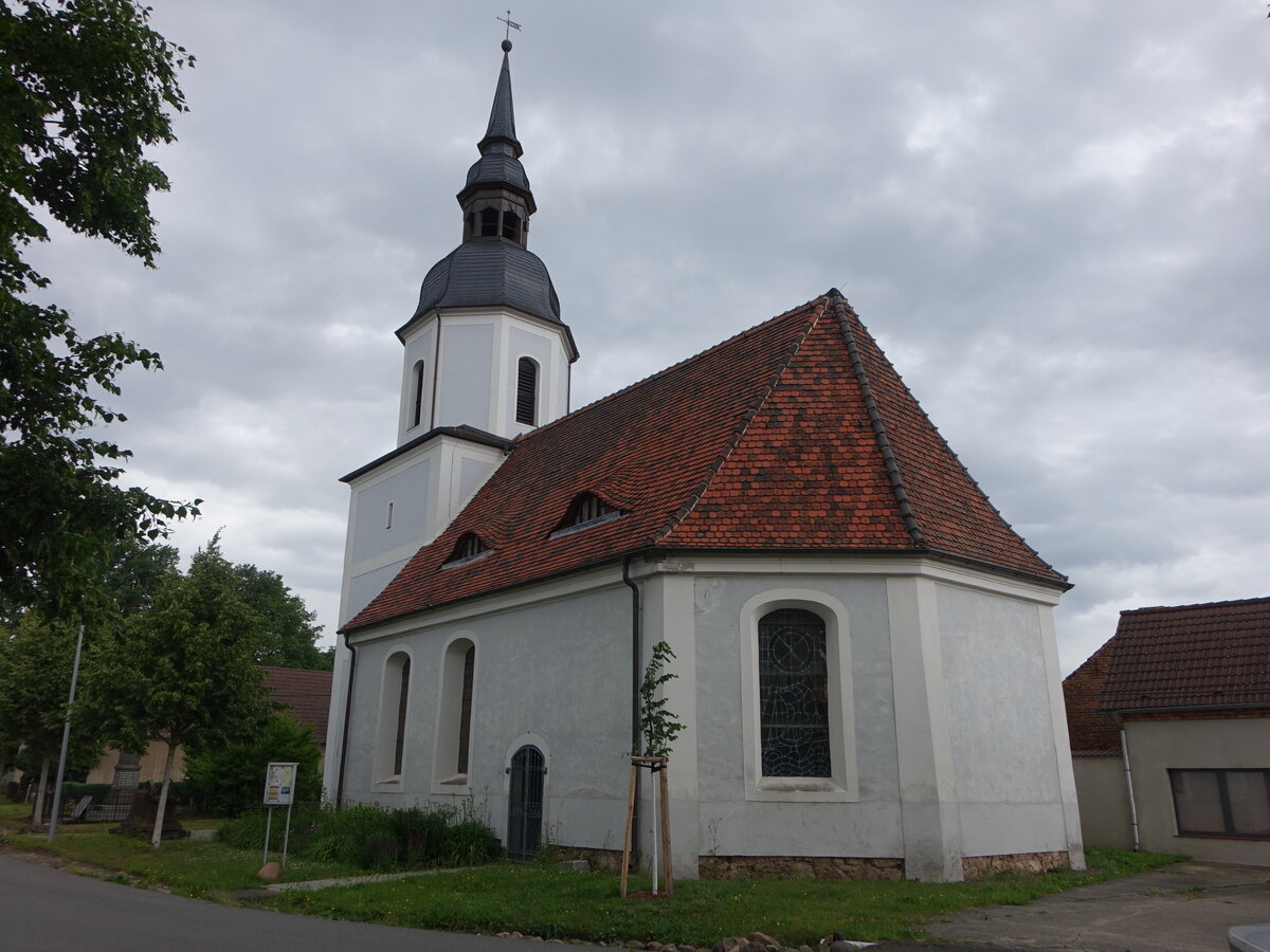 Drrwalde, evangelische Kirche, erbaut 1767 (08.06.2025)