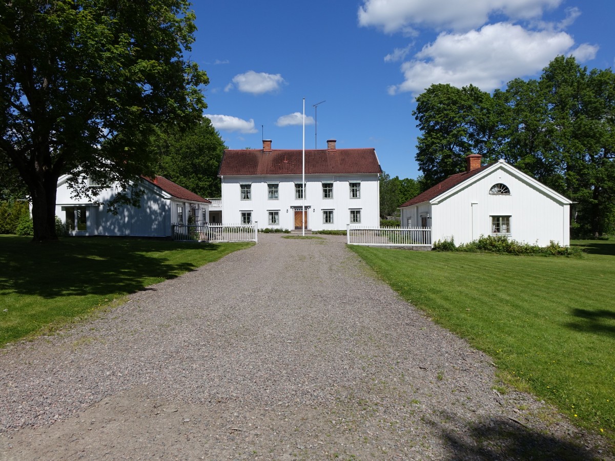 Dohnafors, Herrenhof, Holzbau aus den 20er Jahren des 19. Jahrhundert (16.06.2015)