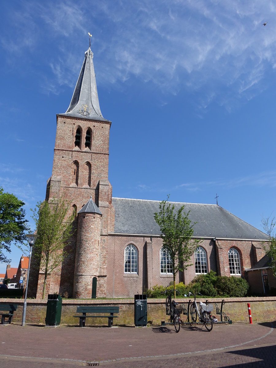 Domburg, Ref. Kirche, erbaut 1848 (13.05.2016)