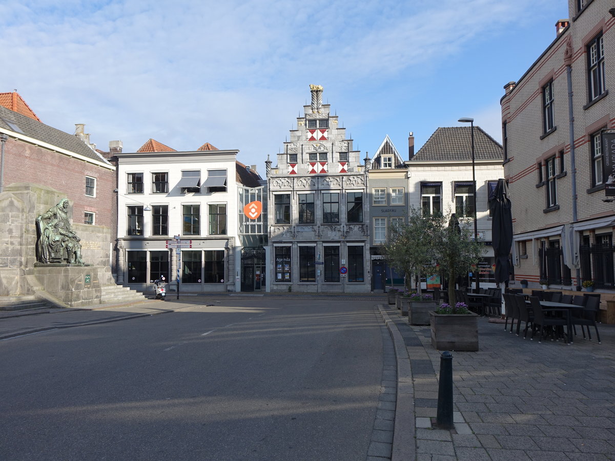 Dordrecht, Huser am alten Markt (11.05.2016)