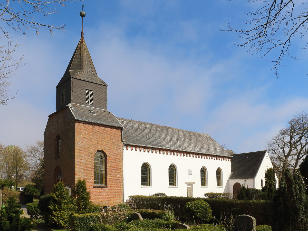 Dorfkirche St. Niels / Ev.-luth. Kirchengemeinde in Westerland/Sylt am 21. April 2018