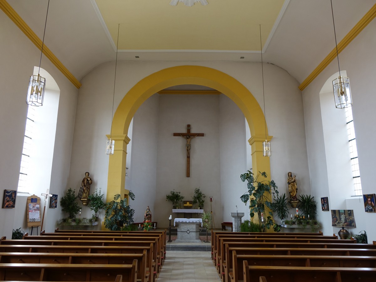 Dornheim, Innenraum der St. Laurentius Kirche (08.03.2015)