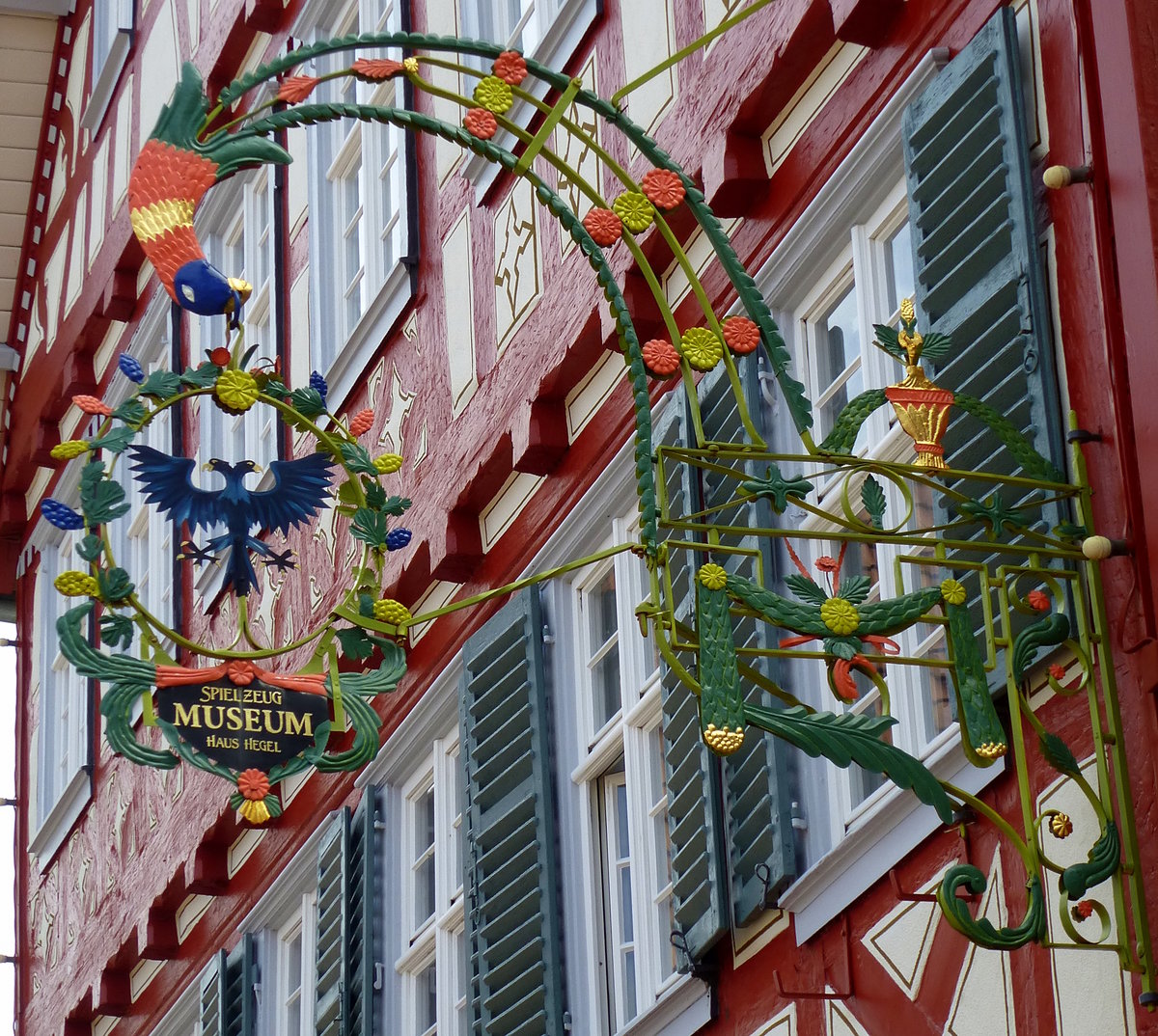 Dornstetten, Spielzeug- und Puppenmuseum im Haus Hegel am Marktplatz, Sept.2017