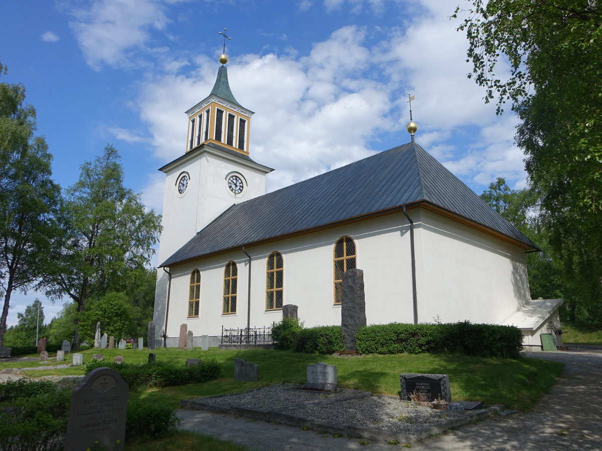 Dorotea, Ev. Kirche, erbaut 1934 von Evert Milles (01.06.2018)