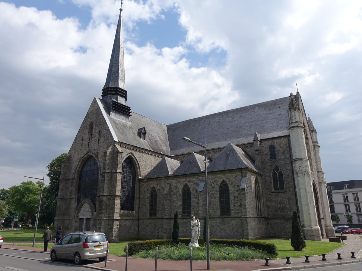 Douai, Notre Dame Kirche, erbaut ab 1154, Chor 16. Jahrhundert (15.05.2016)