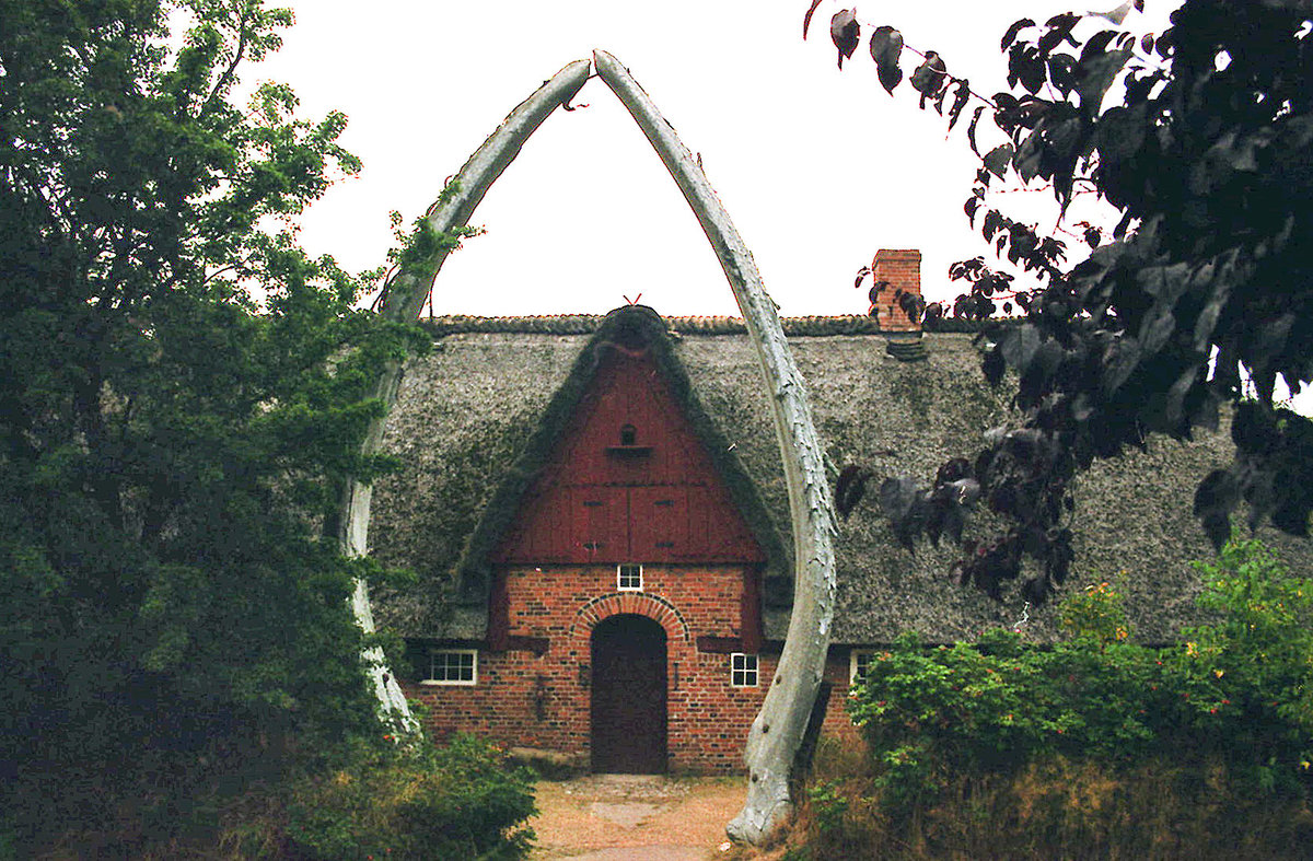 Dr.-Carl-Haeberlin-Friesen-Museum in Wyk auf Fhr. Bild vom Negativ. Aufnahme: Juli 1999.