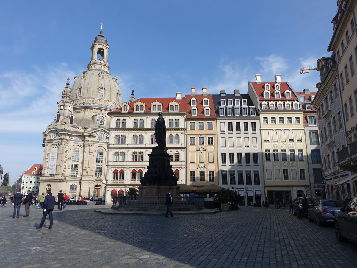 Dresden, Friedrich August II. Denkmal am Neumarkt (02.10.2020)