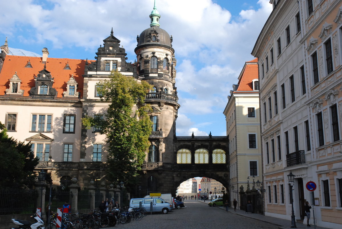 Dresden, Residenzschloss, Taschenbergpalais - 28.09.2012