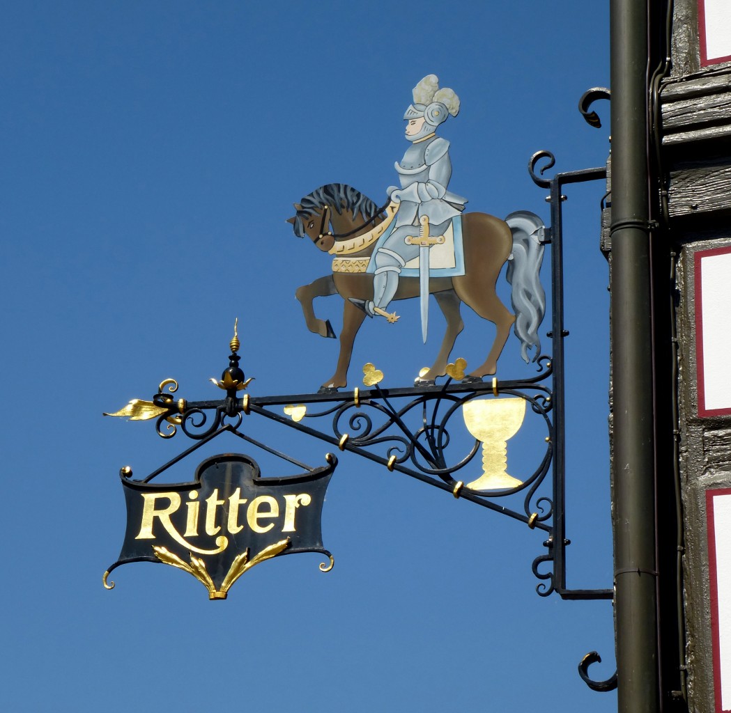 Durbach in der Ortenau, Hotel-Restaurant  Ritter , Juni 2015