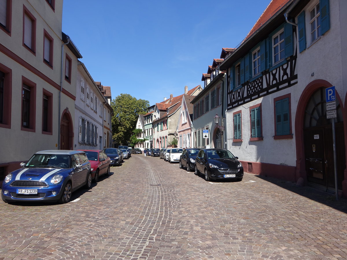 Durlach, historische Gebude in der Kanzleistrae (12.08.2017)