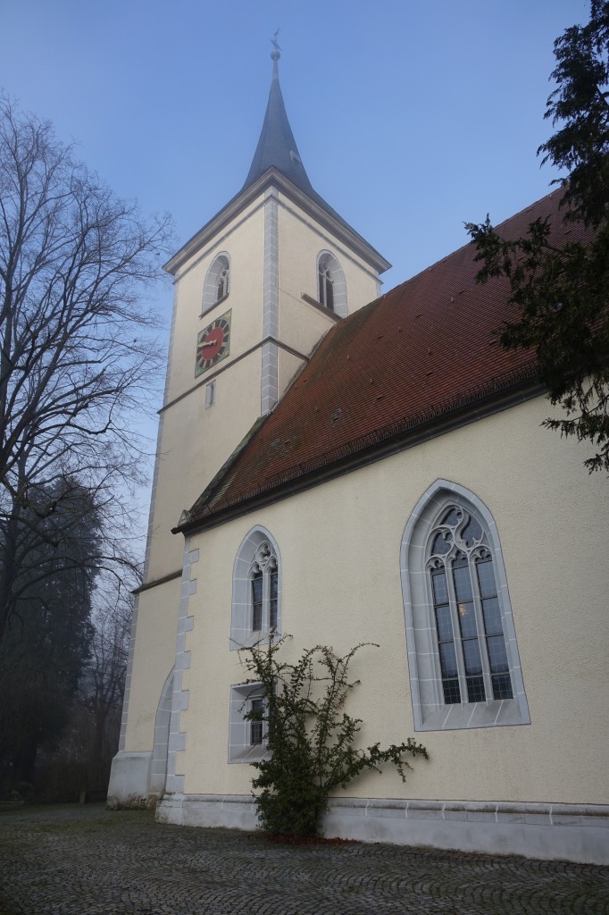 Ebersbach an der Fils, Ev. St. Veit Kirche, erbaut ab 1481 (18.01.2015)