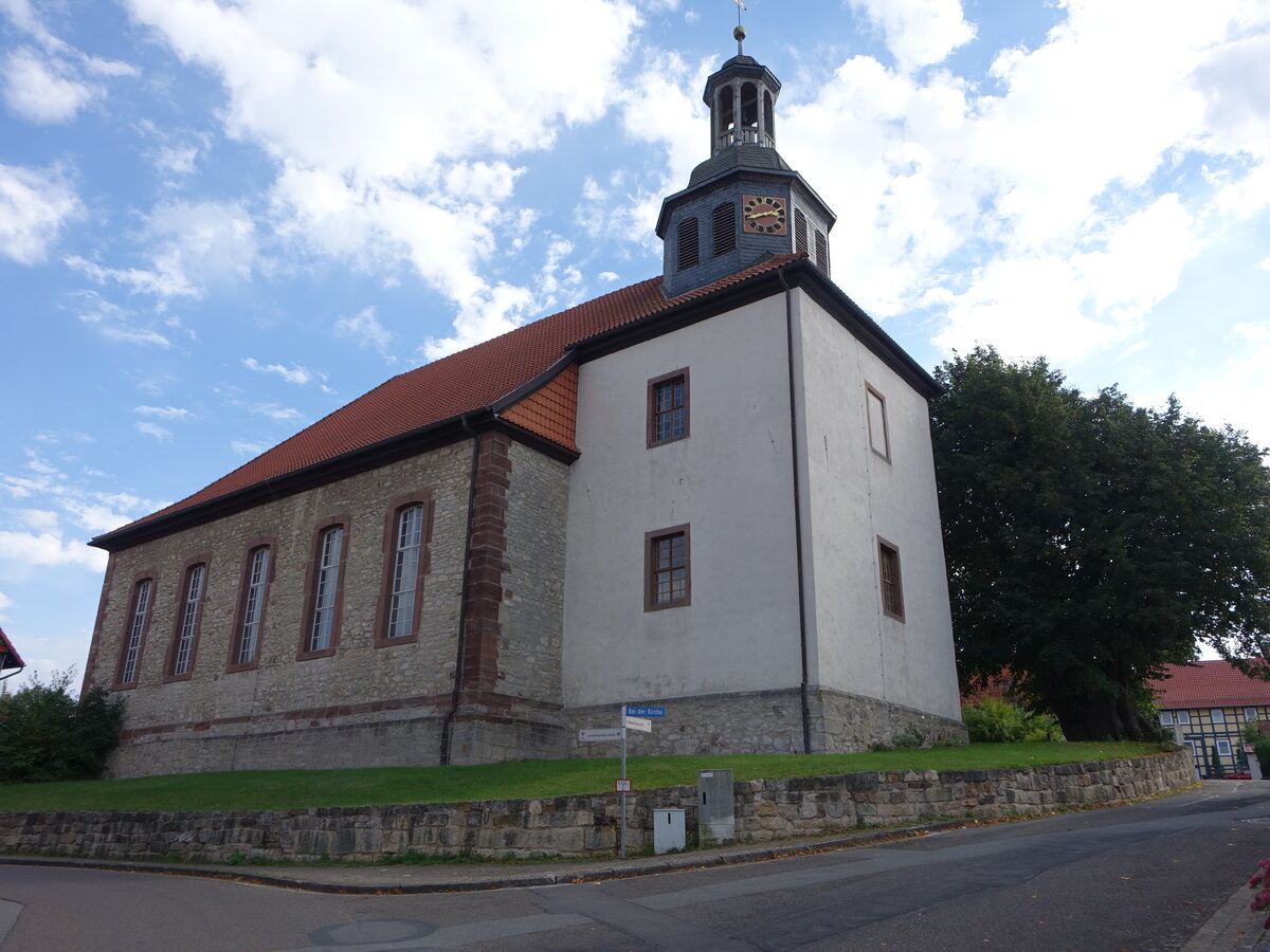 Echte, evangelische St. Nicolai Kirche, erbaut von 1796 bis 1798 (29.09.2023)