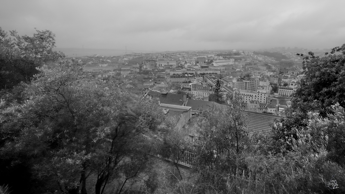 Echtes Schmuddelwetter in Lissabon. (Dezember 2016)