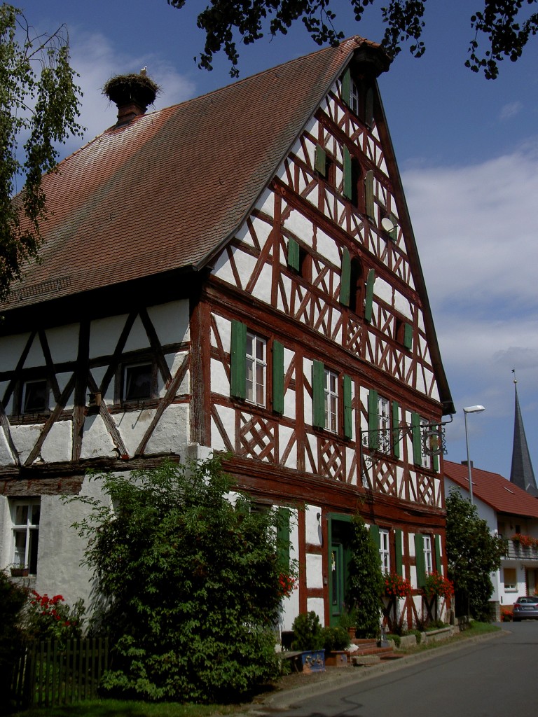 Ehem. Gasthof zur Sonne in Oberhchstadt (10.08.2014)