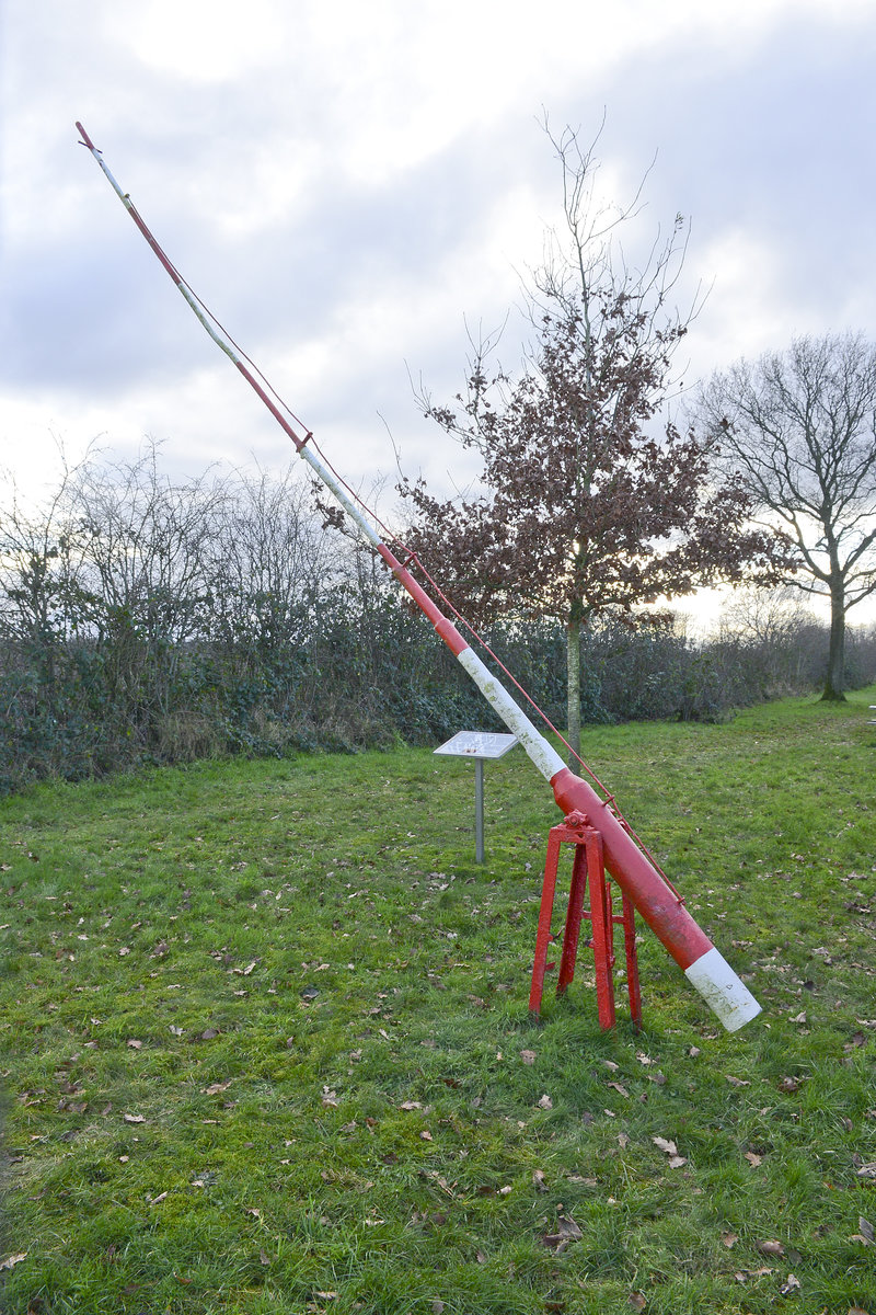 Ehemaliger Grenzbergang am Simondysvej bei Padborg/Pattburg (Ortsteil Frslev/Frslee). Aufnahme: 4. Januar 2021.