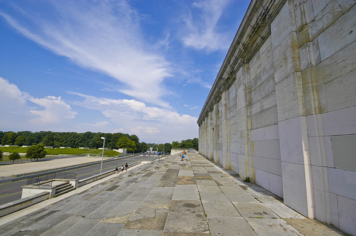 Ehemaliges Reichsparteitagsgelnde in Nrnberg. Aufnahme: Juli 2008.