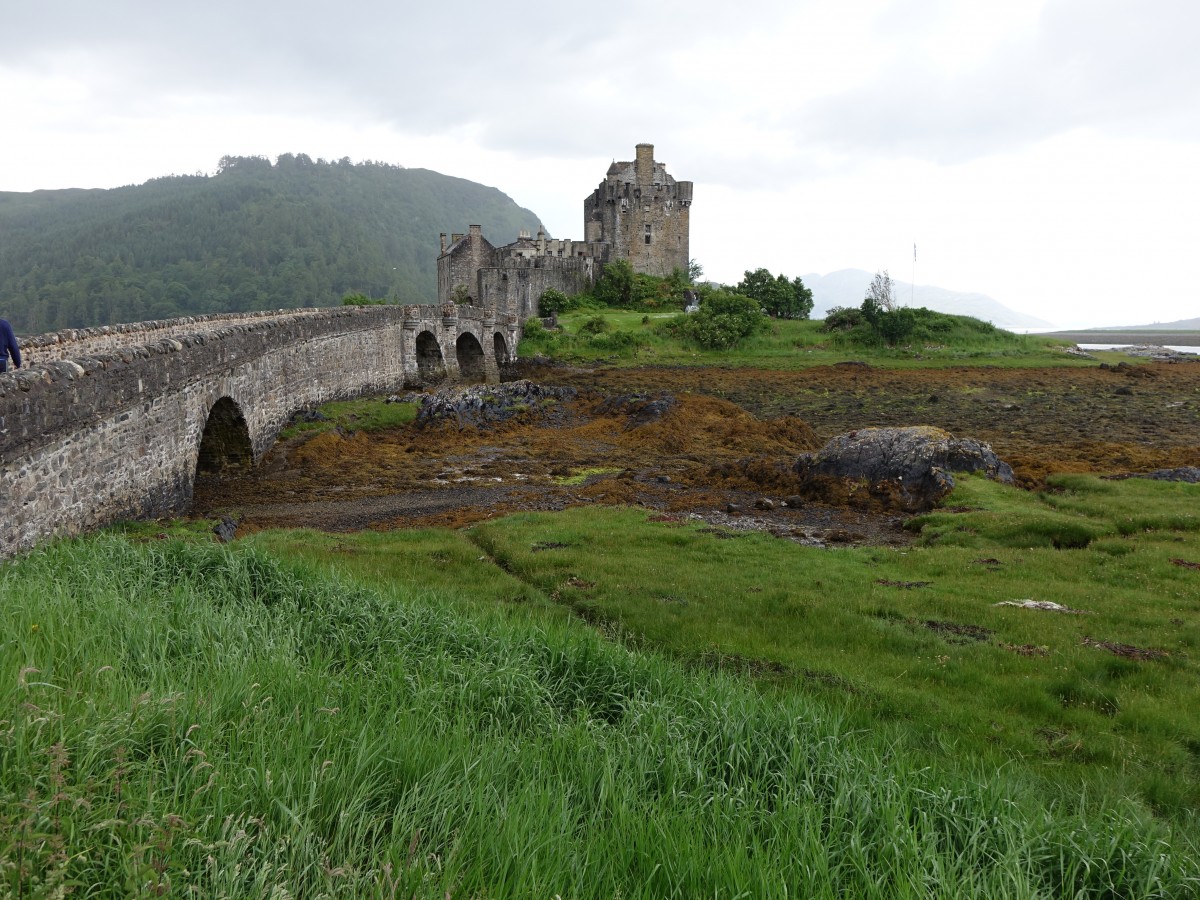 Eilean Donan Castle, erbaut im 13. Jahrhundert (05.07.2015)