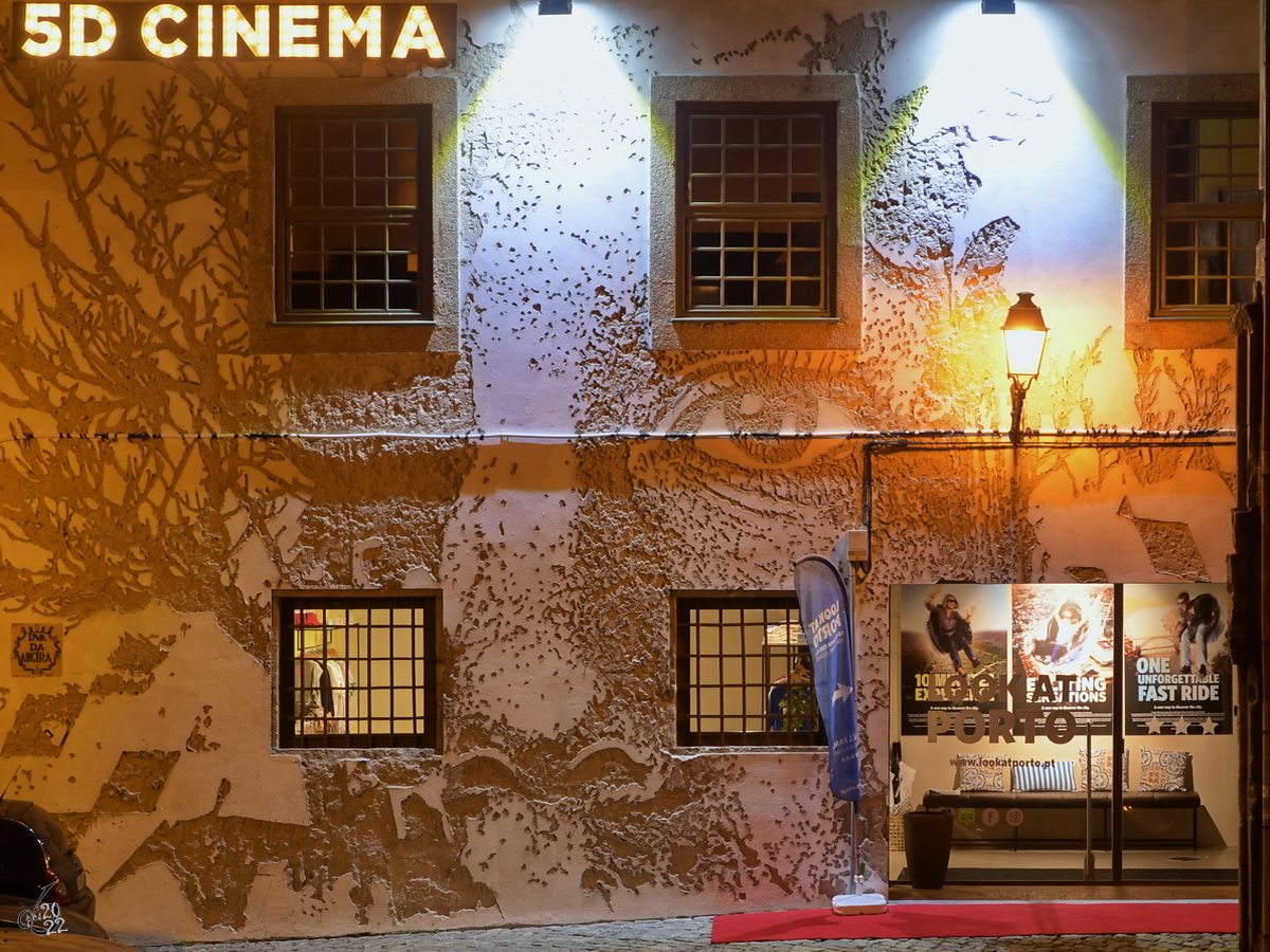 Ein 5D Cinema in Porto. (Januar 2017)