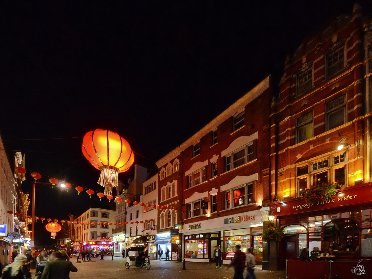 Ein abendlicher Spaziergang in Chinatown (London, September 2013)