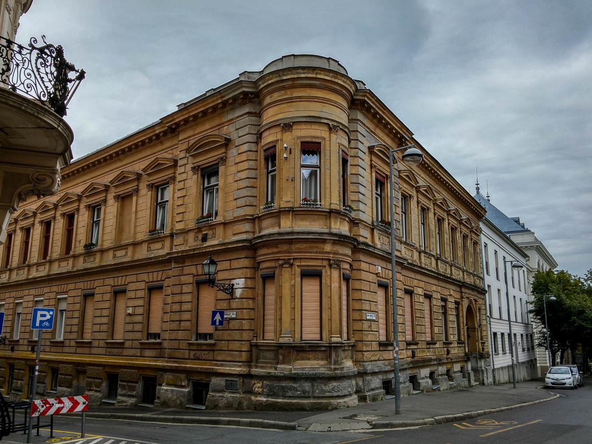 Ein altes Brgerhaus in der Innenstadt von Pcs. Foto: 25.07.2017.