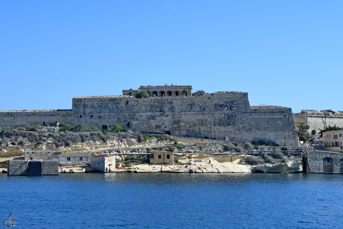 Ein altes Festungsgebude auf Malta. (Oktober 2017)