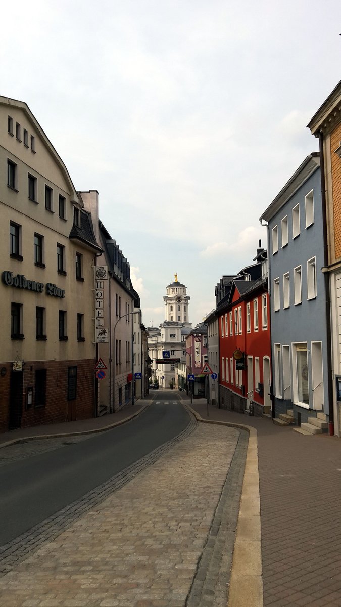 Ein Blick auf das Rathaus Zeulenroda. Foto 1.5.16