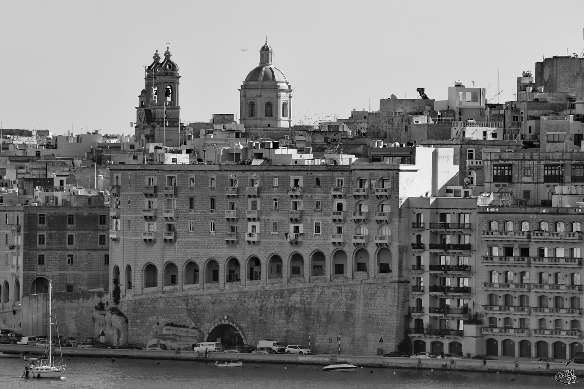 Ein Blick auf Valletta. (Oktober 2017)