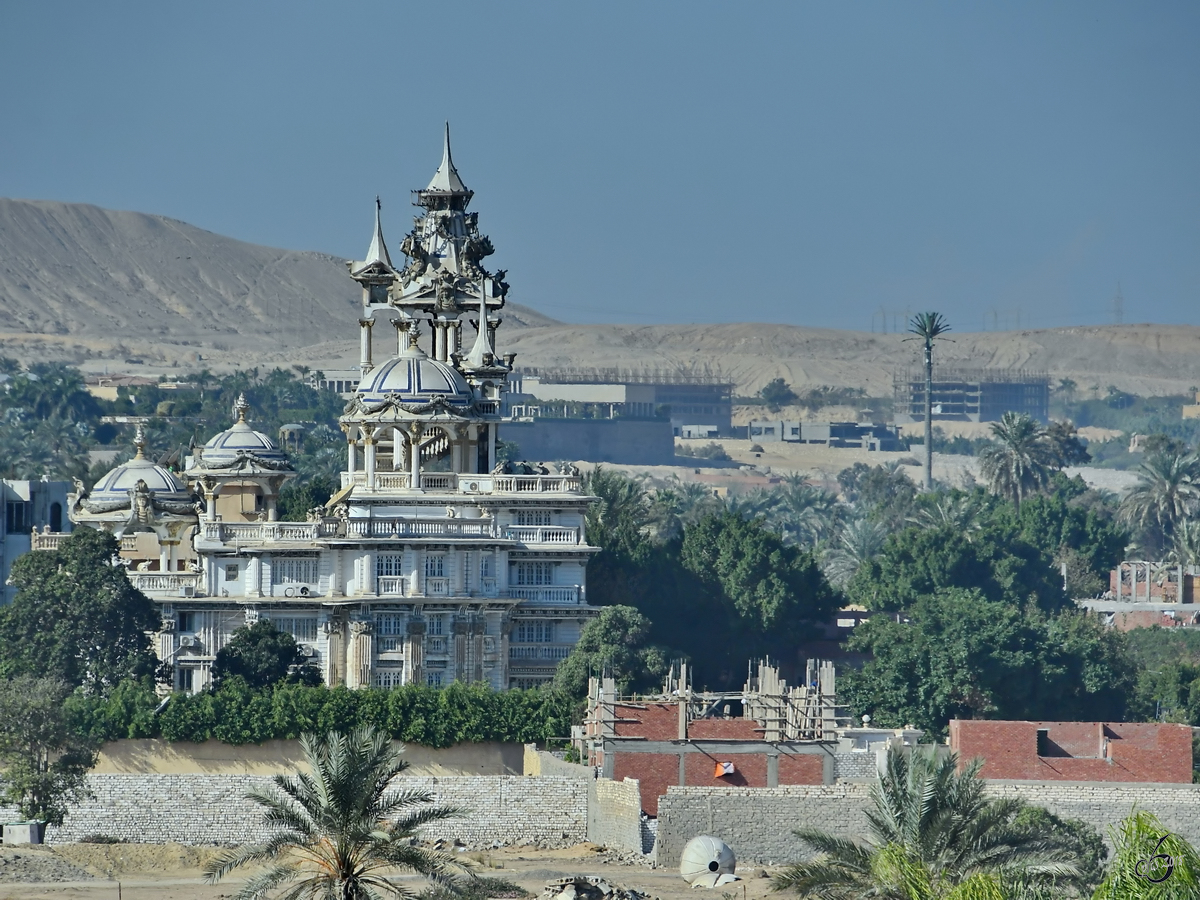 Ein nett anzusehendes Haus im Dezember 2018 in Kairo.