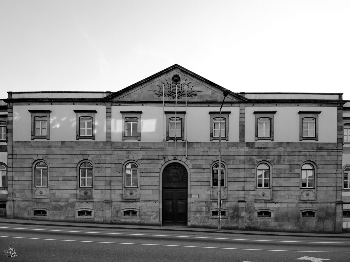 Ein Stadthaus in Porto. (Januar 2017)