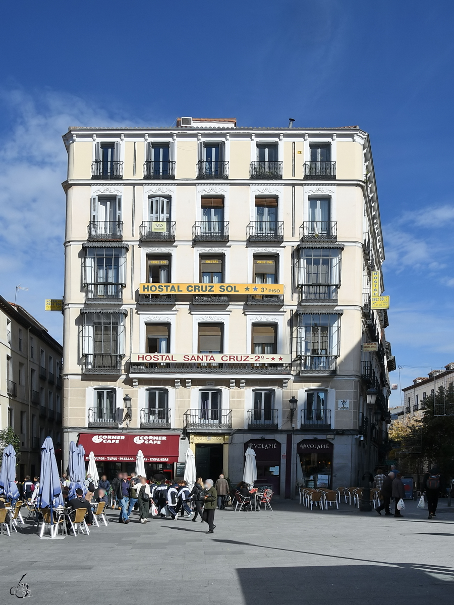 Ein Stadthaus im Zentrum von Madrid. (November 2022)