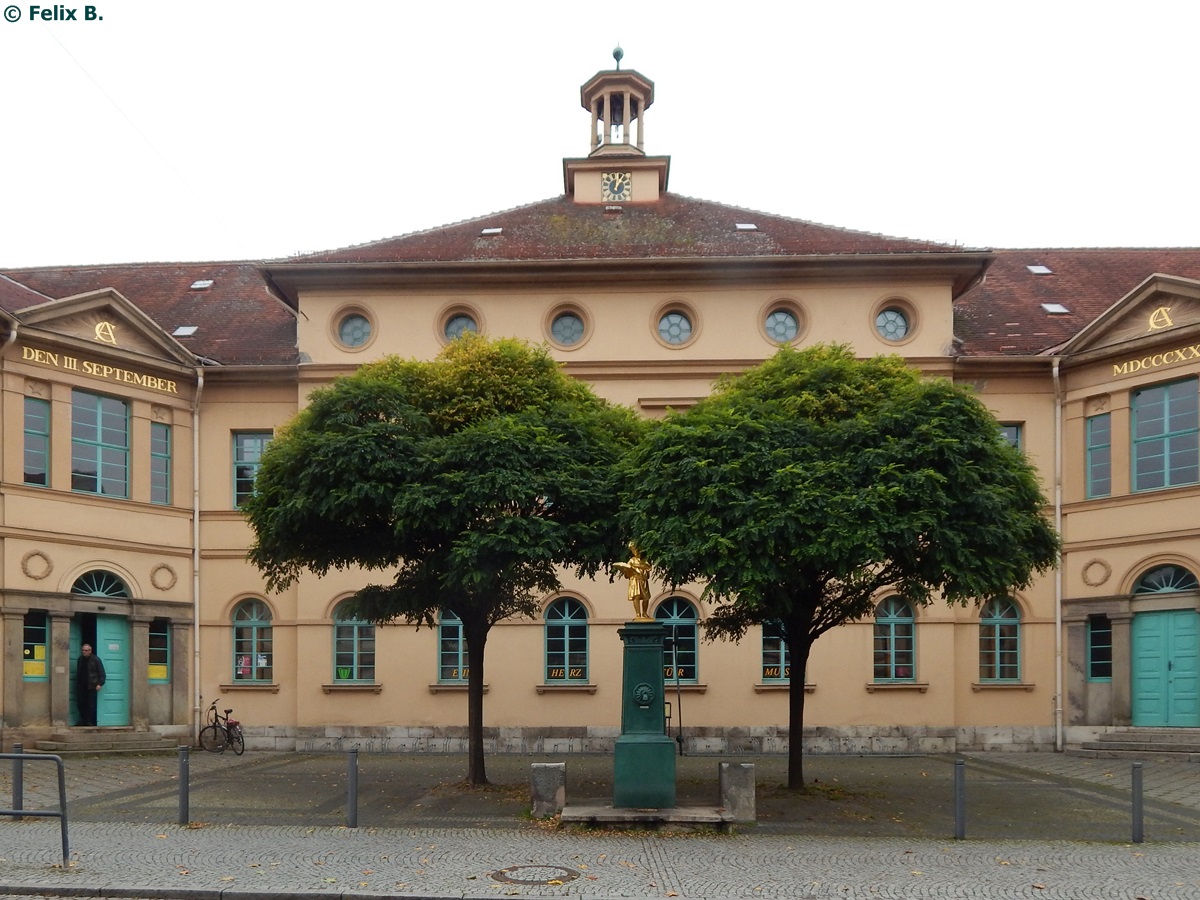 Eine Musikschule in Weimar am 08.10.2014