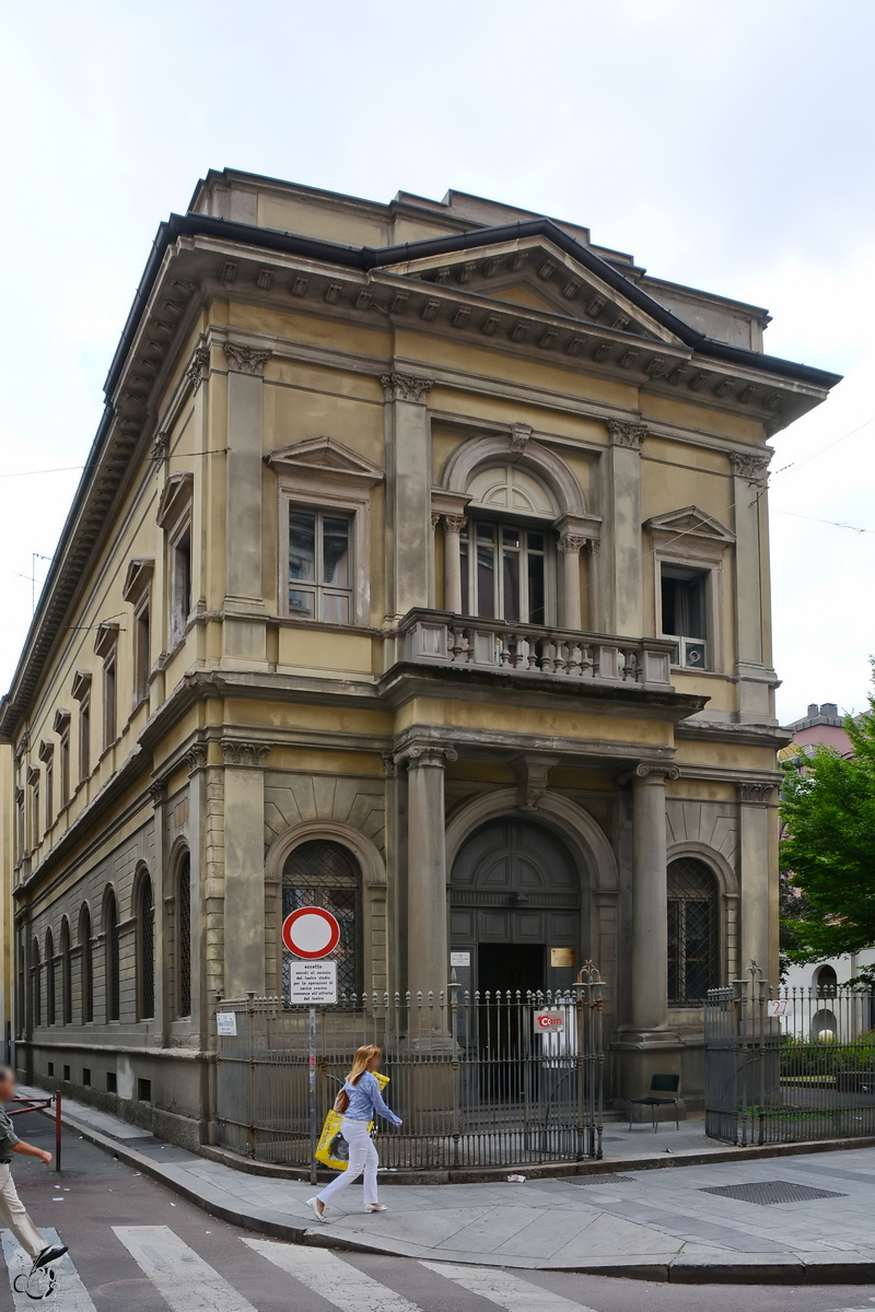 Eine Villa im Zentrum von Mailand. (Juni 2014)