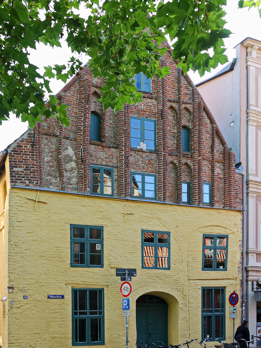 Eines der Historischen Huser  in der Hansestadt Stralsund am 22. September 2020.