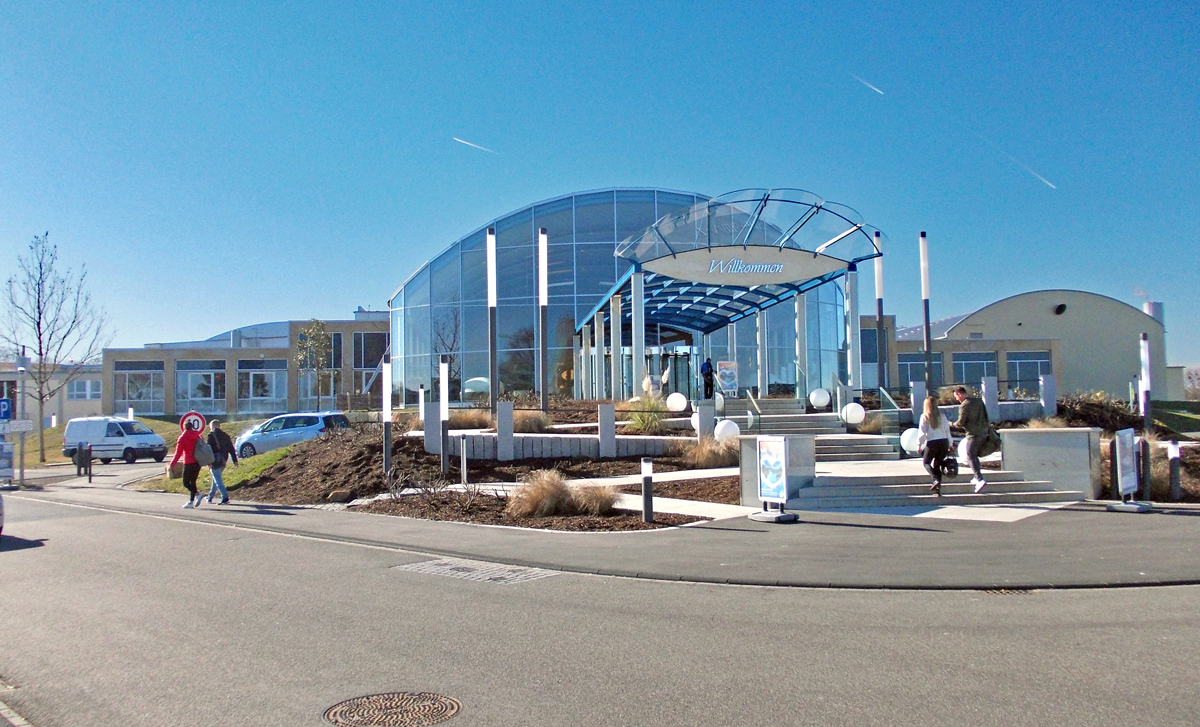 Eingang zur Badewelt in Euskirchen - 15.04.2025