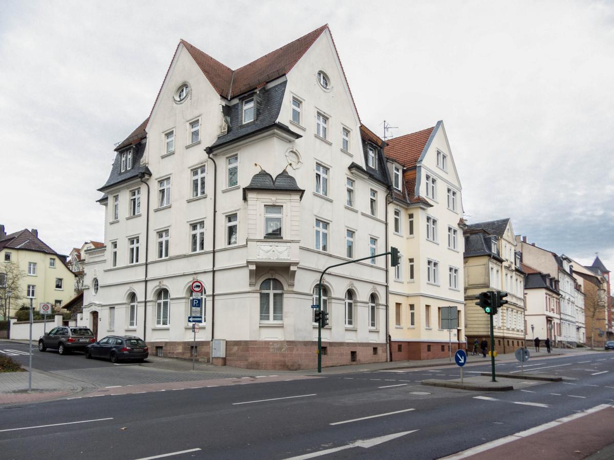 Elegante Wohnhuse in der Leipziger- und Parkstr. in Fulda, aufgenommen am 24.11.2012.