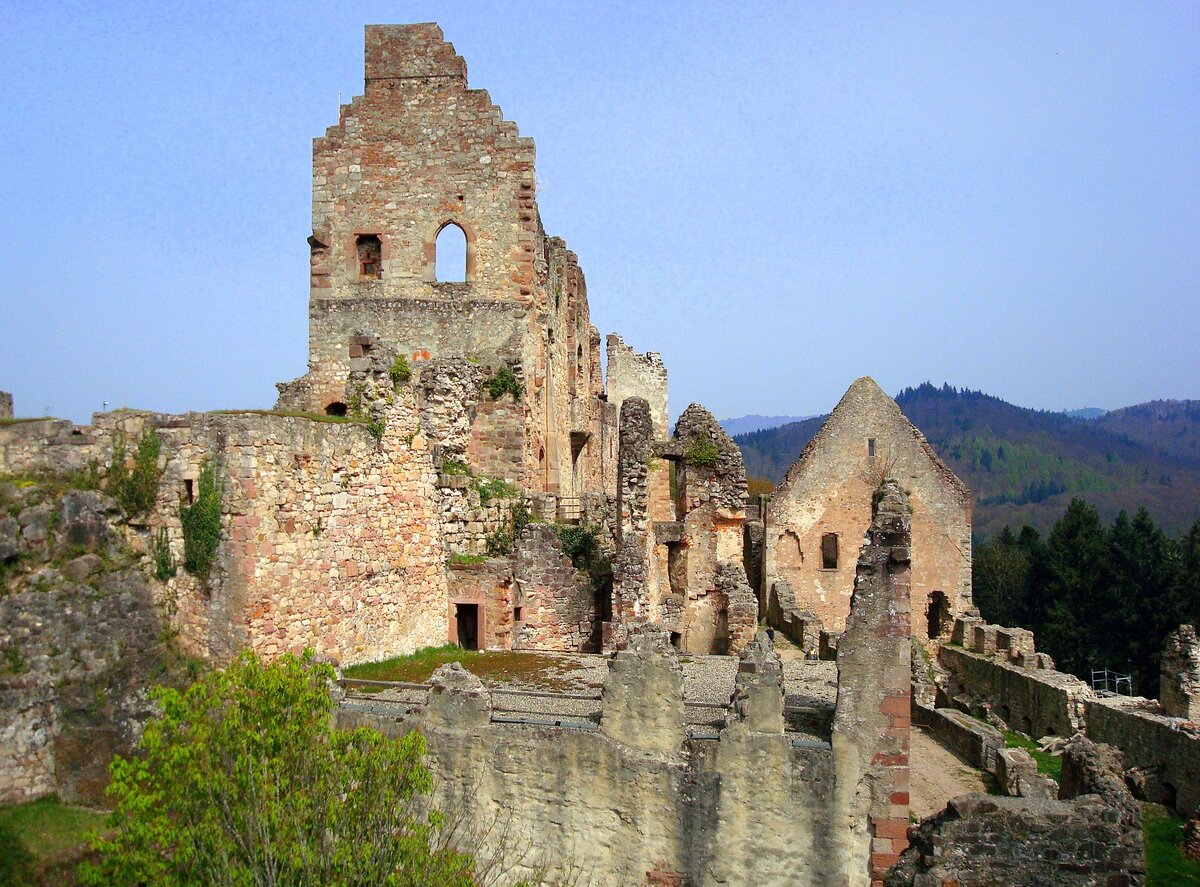 Emmendingen, Bilder von der Hochburg, April 2010