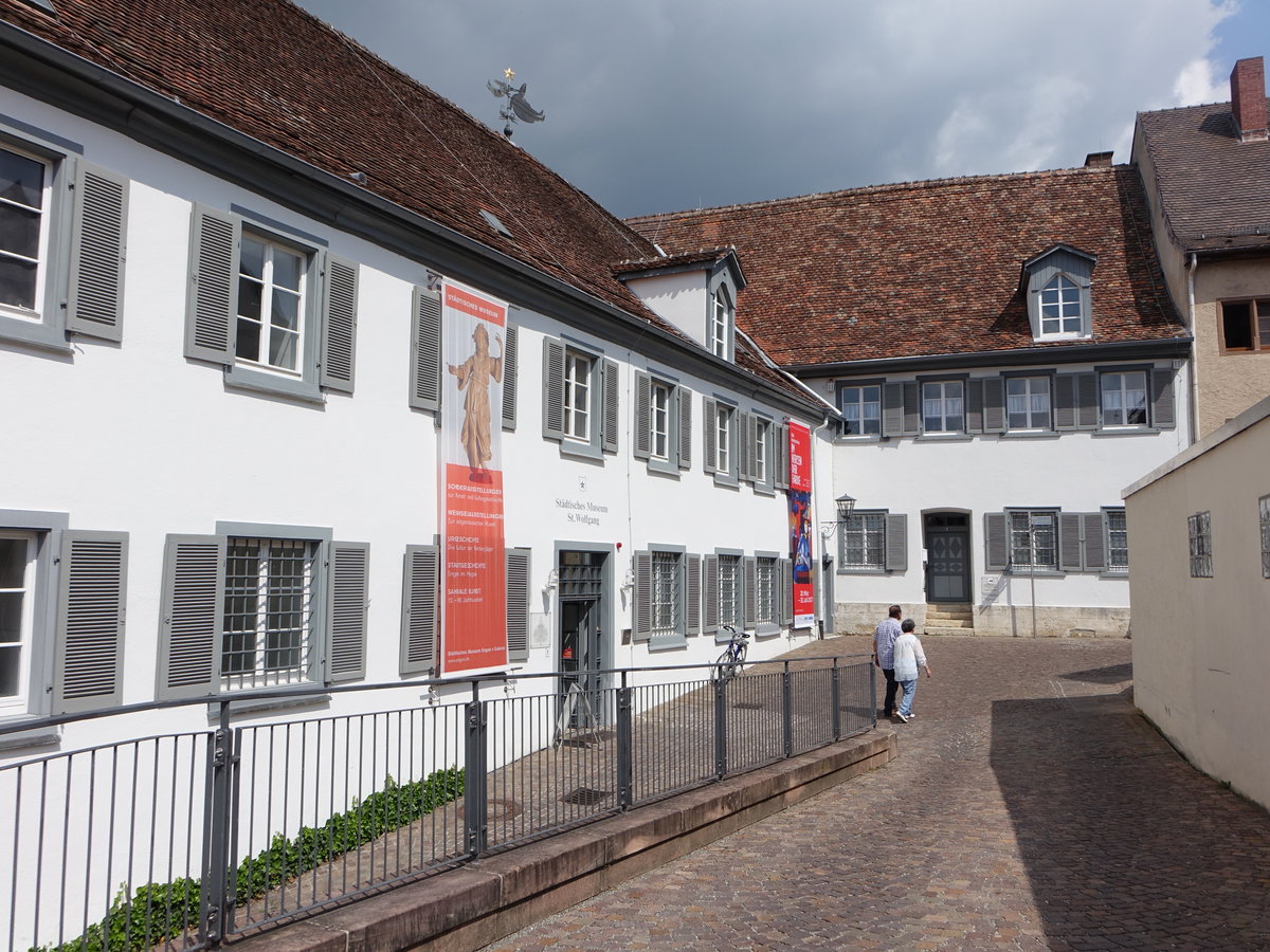 Engen, Stadtmuseum im Kloster St. Wolfgang in der Schulstrae (25.05.2017)