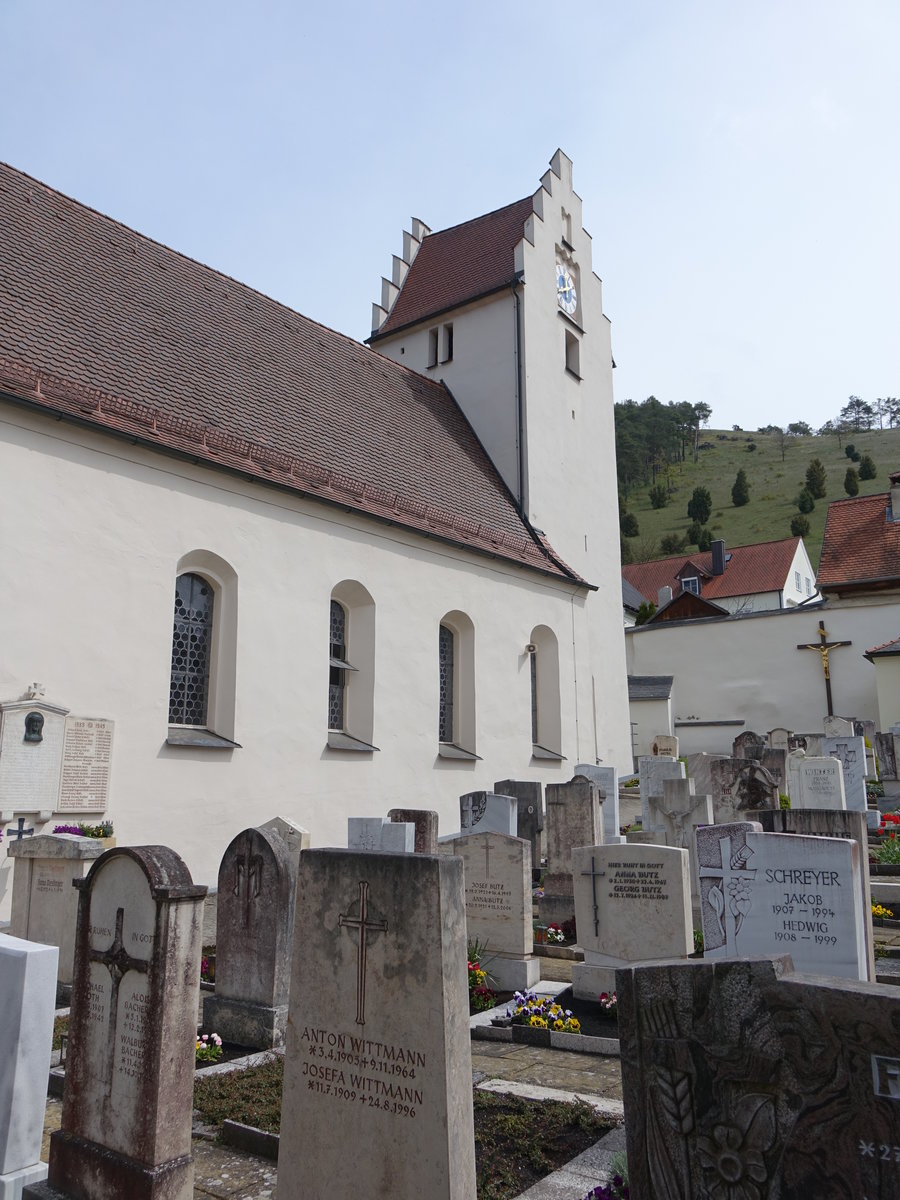 Enkering, St. Ottmar Kirche, erbaut ab 1617 (01.05.2016)