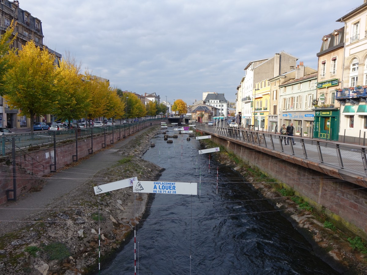 Epinal, Kanal des Vosges (25.10.2015)