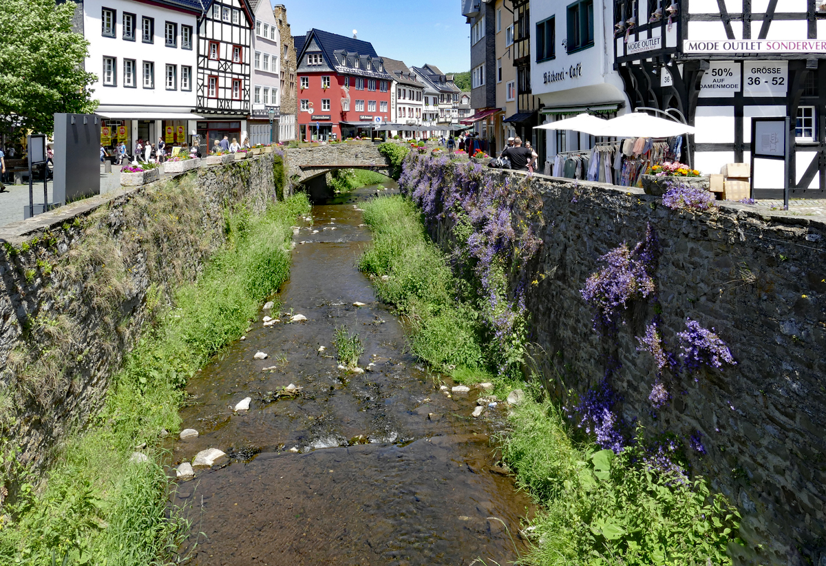 Erftlauf durch die Innenstadt von Bad Mnstereifel - 14.06.2019