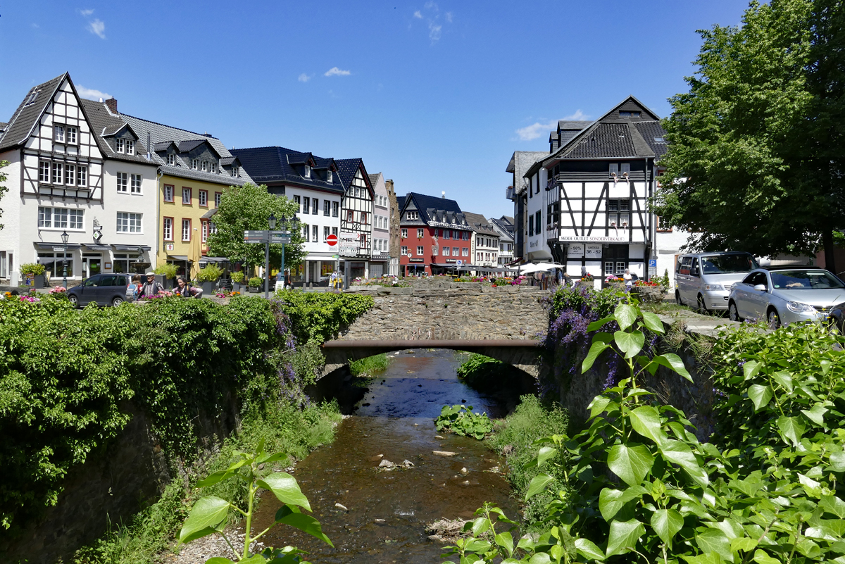 Erftlauf durch die schne Innenstadt von Bad  Mnstereifel - 14.06.2019