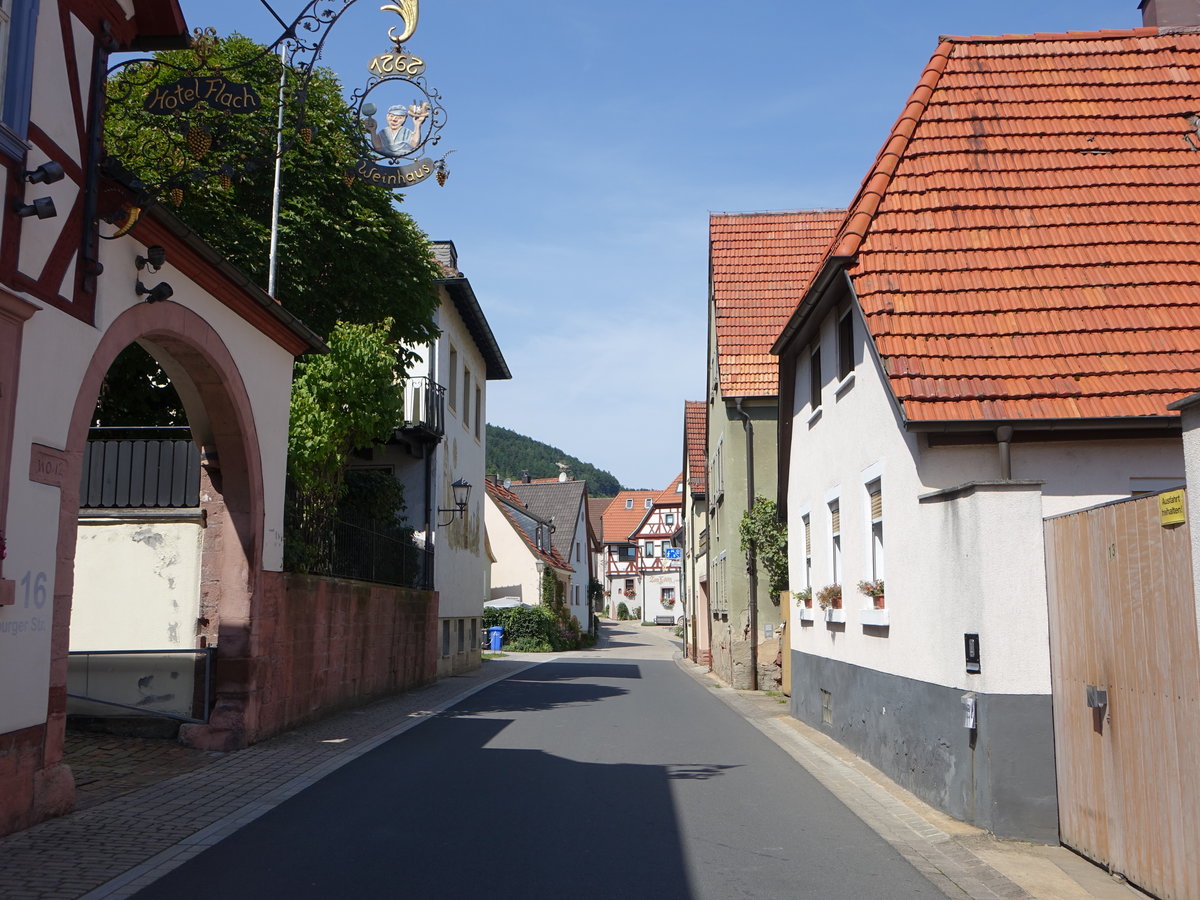 Erlabrunn, Weingter in der Zellinger Strae (15.08.2017)