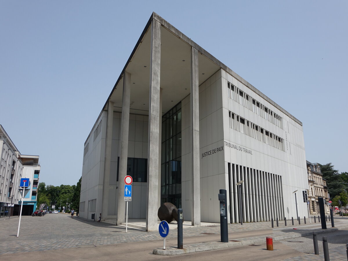 Esch-sur-Alzette, Friedensgericht in der Grand Rue (18.06.2022)