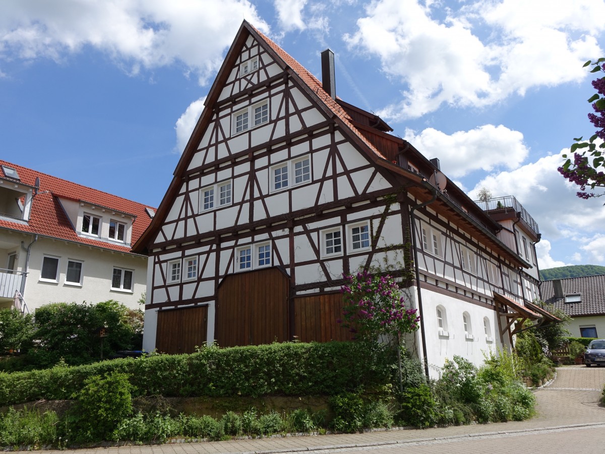 Eschenbach, Fachwerkhaus in der Kirchstrae (10.05.2015)