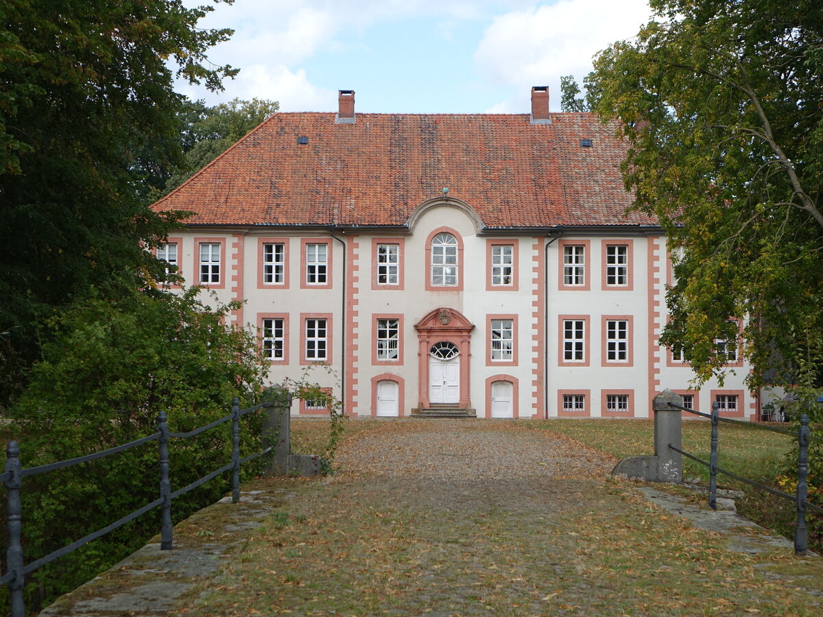 Essenrode, Schloss, erbaut 1738 durch Gotthart Heinrich August von B�low (16.09.2025)