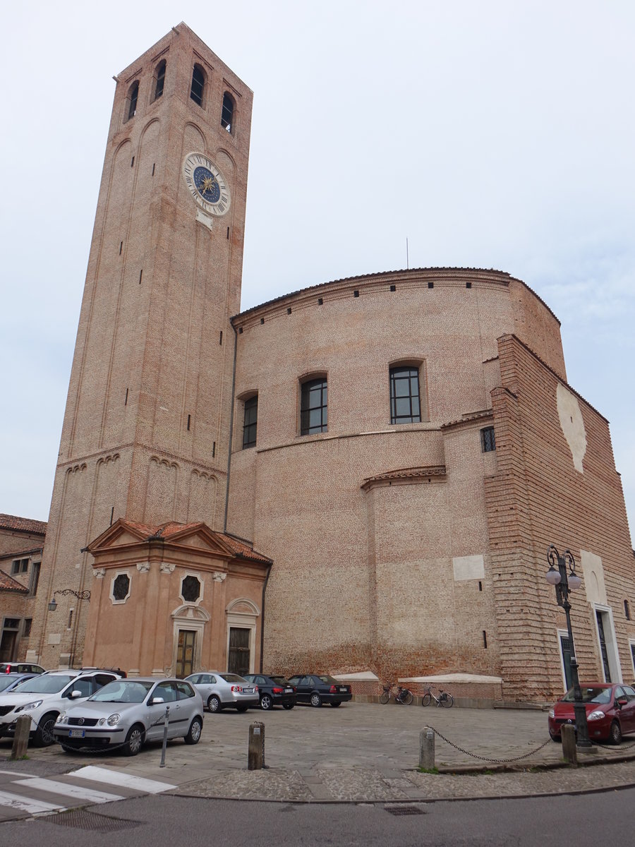 Este, Dom San Tecla, erbaut von 1690 bis 1708 durch A. Gaspari (29.10.2017)