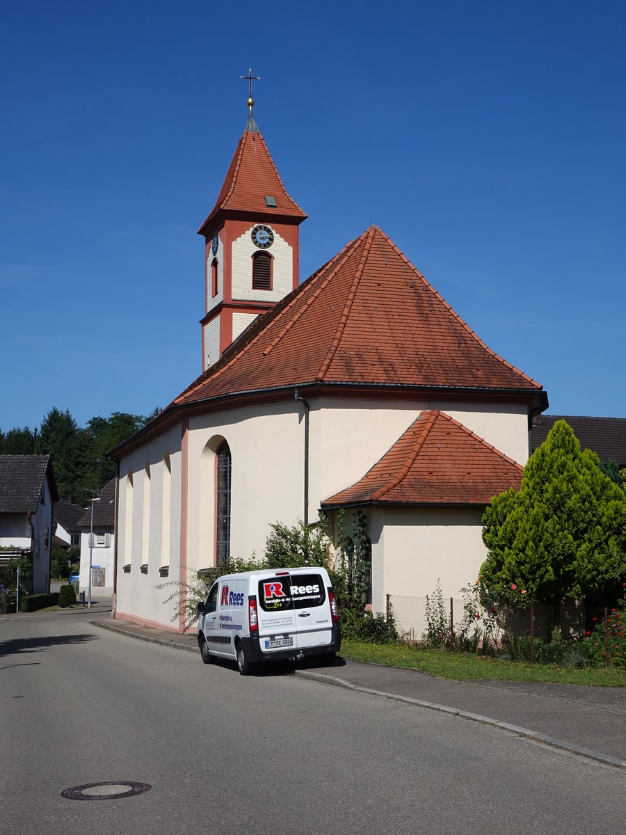 Ettenheimweiler, kath. Kirche St. Maria, erbaut 1826 (14.08.2016)
