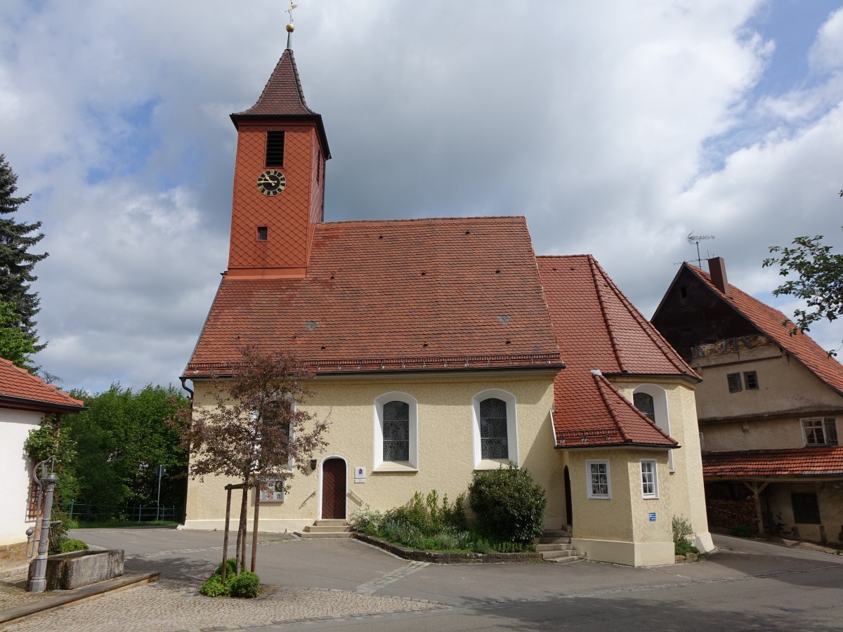 Ev. Kirche in Hepsisau bei Weilheim / Teck (10.05.2015)
