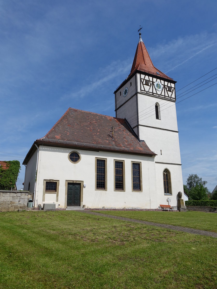 Ev. St. Albanus Kirche in Leuzendorf (29.05.2016)